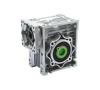 Worm Gear Speed Reducer NMRV050 Worm Reducer 1:7.5/10/15/20/25/30/40/50/60/80/100 Ratio 14mm/19mm input shaft Gearbox Reducer(RATIO 7.5_INPUT 14 FOR NAME32)