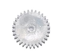 Worm Gear Wheel 10pcs Modulus 0.8 Plastic Tooth Gears, Worm 72A 82A Shoulder 102A 303A .8M Accessories Bore Dia 2 3mm(2.95mm x 30)