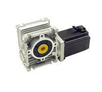 Worm Geared 2.3Nm Nema23 Stepper Motor 5:1/7.5:1/10:1/15:1/20:1/30:1/40:1/50:1/80:1 Reducer(Ratio 80 to 1,Dual output shaft)