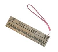 Worm Measuring Device, Worm Ruler, Worm Ruler, Worm Gauge for Student Projects at School