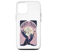 Worm Moon She Who Renews March 2026 Art Nouveau Moon Phases Case for iPhone 12/12 Pro