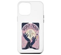 Worm Moon She Who Renews March 2026 Art Nouveau Moon Phases Case for iPhone 12 Pro Max