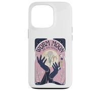 Worm Moon She Who Renews March 2026 Art Nouveau Moon Phases Case for iPhone 13 Pro