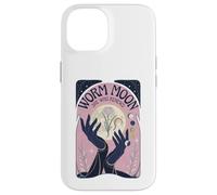 Worm Moon She Who Renews March 2026 Art Nouveau Moon Phases Case for iPhone 14