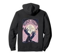 Worm Moon She Who Renews March 2026 Art Nouveau Moon Phases Pullover Hoodie