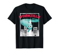 Worm on a String Meme Wormzilla Retro Years Style T-Shirt