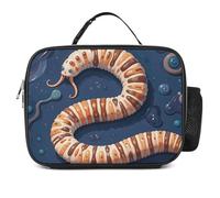 Worm Shape Biological Lunch Box Insulated Lunch Bags for Women Lunch Tote Bag Insulated Meal Box Container