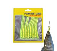 Worm Swimbait, Mad Worm Fishing Lure - Bass Fishing Lure | Artificial Soft Worm Fishing Lures for Saltwater and Freshwater, Trout Type Bass