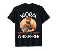 Worm Whisperer Funny Earthworm Farming T-Shirt