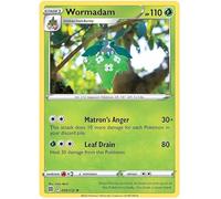 Wormadam 010/172 Rare Pokemon Card (SWSH Brilliant Stars) + 1x TitanCards® Toploader