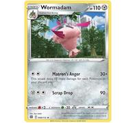Wormadam 098/172 Rare Pokemon Card (SWSH Brilliant Stars) + 1x TitanCards® Toploader
