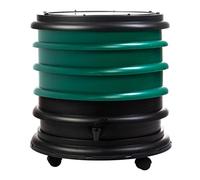 WORMbox | Dark Green 3 Tray Wormbricompost | 48 litres | Compost your organic waste, earthworms/earthworms produce vermicompost
