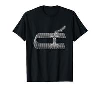 Wormhole Space Travel Physics Diagram Astrophysics T-Shirt