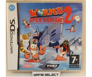 Worms 2 Open warfare nintendo ds Dsi 2ds 3ds pal Eu Eur - New Sealed