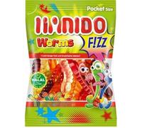 Worms Fizz,Fruit Flavour Jelly Candy, No Artifical Color - 12 x 80g (Halal) "Sweetness that delights the senses".