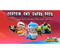 Worms Rumble - Captain & Shark Double Pack