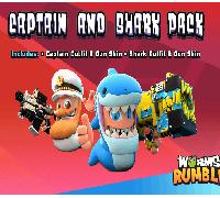 Worms Rumble - Captain & Shark Double Pack DLC PC Steam CD Key