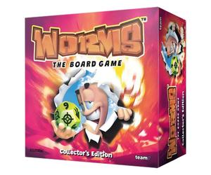 Worms The Board Game - The Mayhem Kickstarter Box Board Game