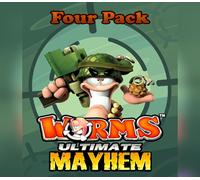 Worms Ultimate Mayhem 4-Pack EU PC Steam CD Key