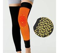 Wormwood Knee Pads Self-Heating for Relieve Tendinitis Arthritis Protectove Knee Pads Mugwort Warm Joint Protector (50cm)