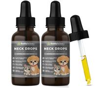 Wormwood Neck Drops for Cats & Dogs (Twin Pack)- Natural Coat Care Formula | Plant-Based Topical Solution | Easy Application | Suitable for All Breeds - 2x50ml