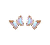 Worn That Decoration Gradient Ord Dazzling Earrings EarringsCreative Light Holiday In Be The Can Pearl Hoop for Women (White, One Size)