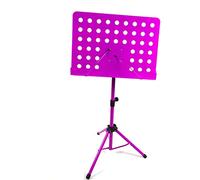 WORNEW Music Stands Guitar Grand Music Table Elevating Folding Violin Erhu Guzheng Sax Conductor Music Stand Multi Function Music Stand (Color : Purple, Size : 35x50cm)