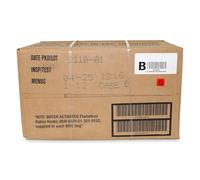 Wornick MRE Meals Ready to Eat, Inspection 2025, 2026 or better, Emergency Food Supply, Survival Camping Outdoor 12 Pack (B Case, 1, Count)