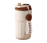 Worparsen Coffee Flask with LED Touch Screen Temperature Display, 450mL Stainless Steel Coffee Thermos for Hot Drinks, Vacuum Insulated Coffee Mug Travel Mugs, Thermos Cup Thermal Flask (Coffee)