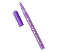 Worparsen Nail Art Pen Multi-functional Fine Details Flower Pattern Nail Art Graffiti Pen Manicure Tool Quick Dry Purple