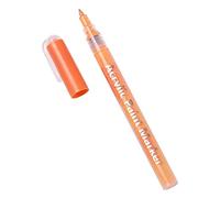 Worparsen Nail Art Pen Multi-functional Fine Details Flower Pattern Nail Art Graffiti Pen Manicure Tool Quick Dry Orange