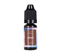 Worparsen Resin Coloring Pigment Candle Dye Resin Pigment Highly Concentrated Non-irritating Brown