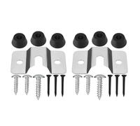 Worparsen Securely Mounted Dart Board Support U-shaped Groove Dartboard Mount Sure Here's A Product Title for Listing 1 Set Mounting Bracket Easy Installation B