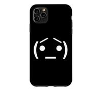 Worried Keyboard Face Funny Anxious Awkward Internet Quote Case for iPhone 11 Pro Max