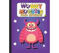 Worry Monster Food Notebook: Book With Cut Out Notes To Write On To Feed Your Worry Monster Soft Toy - For Children To Help With Worries and Anxiety