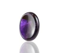 Worry Stones Amethyst Crystal Rock,Chakra Crystals and Healing Stones(1PCS