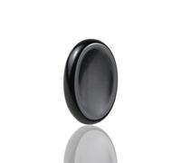 Worry Stones Black Obsidian Crystal for Kids, Chakra Crystals and Healing Stones, Oval Palm Stone, Thumb Stone, Crystals for Beginners, Spiritual Gifts for Women, Meditation Accessories (1PCS)