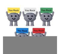 Worry Stones for Adults | Encouragement Cute Stone Toys,Home Decoration for Birthday Christmas Family Friends Boys Employee Boys Girls Daughter Adults