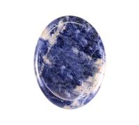 Worry Stones, Thumb Stone, Crystal Thumb Worry Stone, Thumb Stone for Reiki Balancing, Therapy, Meditation (Sodalite)