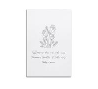 Worrying Does Not Take Away Tomorrows Troubles Canvas Poster Wall Art Poster Suitable for Room Aesthetics And Decoration Bedroom And Living Room Unframe-style 12x18inch(30x45cm)