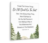 Worship Room Poster Trust God Canvas Print Library Wall Art | Quit dwelling mistakes embrace identity loved child Creator redeemed restored(Unframed,16x24inch(40x60cm))