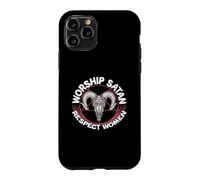 Worship Satan Respect Women Feminist Satanist Satanic Case for iPhone 11 Pro