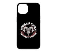 Worship Satan Respect Women Feminist Satanist Satanic Case for iPhone 13