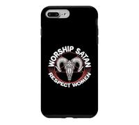 Worship Satan Respect Women Feminist Satanist Satanic Case for iPhone 7 Plus/8 Plus