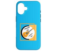 Worship song and a Guitar I WORSHIP YOU ALMIGHTY GOD. Case for iPhone 16