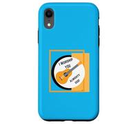 Worship song and a Guitar I WORSHIP YOU ALMIGHTY GOD. Case for iPhone XR