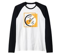Worship song and a Guitar I WORSHIP YOU ALMIGHTY GOD. Raglan Baseball Tee
