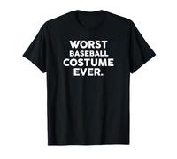 Worst Baseball Costume Ever T-Shirt for Baseball Players T-Shirt
