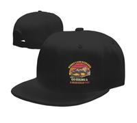Worst Case Scenario Go Hiking a Bear Kills You3 Classicfor Man Women Flat Bill Adjustable Trucker Hat Brim High Top End Baseb