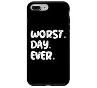 Worst Day Ever Funny Sarcastic Quote | Relatable Mood Gear Case for iPhone 7 Plus/8 Plus